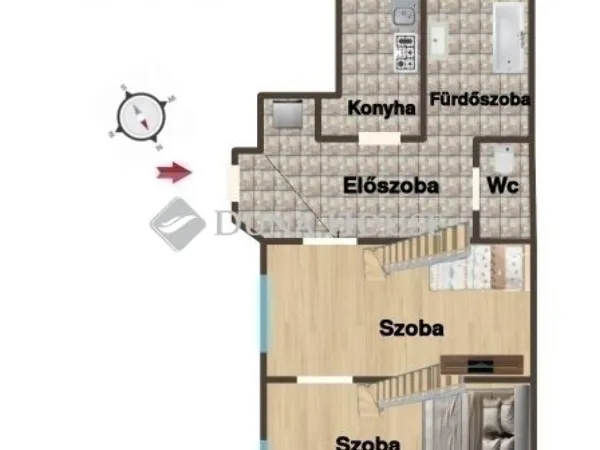 Eladó lakás Budapest IX. kerület, Belső Ferencváros 47 nm