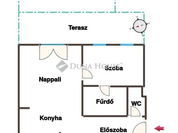 Eladó lakás Budapest XIII. kerület 41 nm