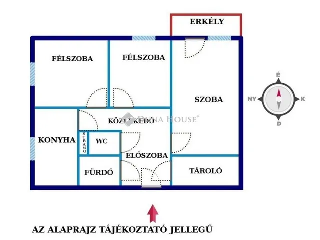Eladó lakás Miskolc 58 nm