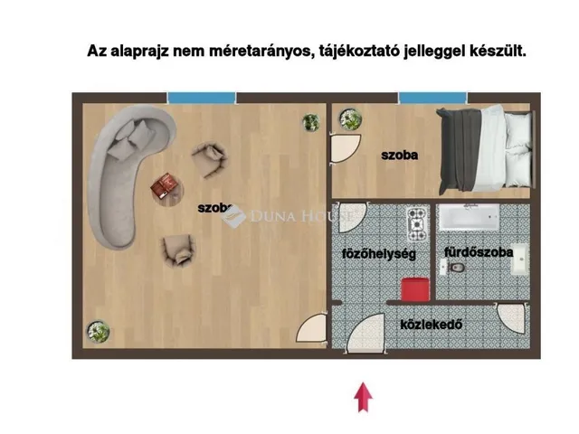 Eladó lakás Miskolc, Győri kapu 35 nm