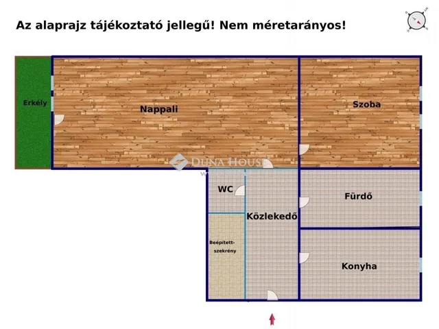 Eladó lakás Kőszeg 54 nm