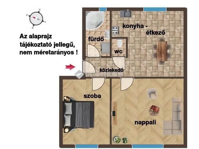 Eladó lakás Szombathely 56 nm