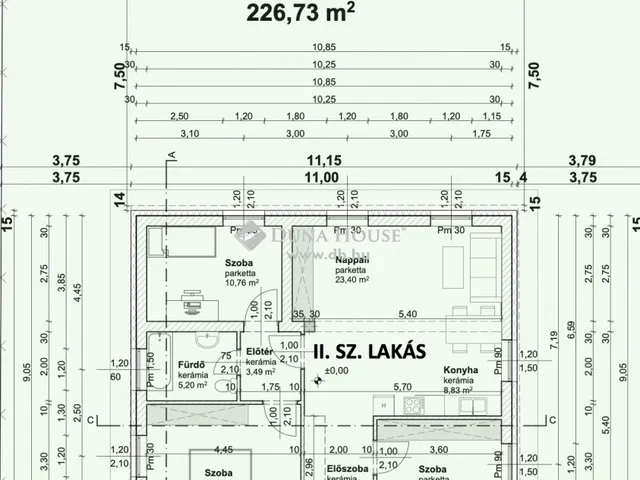 Eladó lakás Érd 90 nm