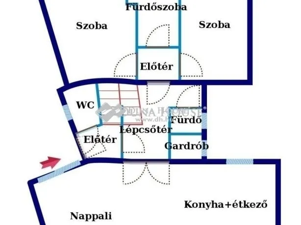 Eladó ház Budapest II. kerület, Erzsébetliget 500 nm