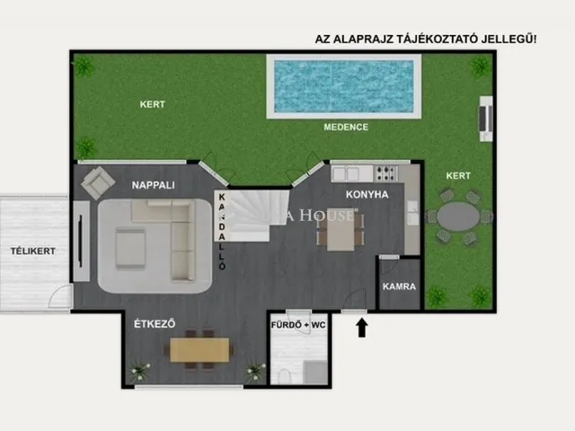 Eladó ház Budapest II. kerület 367 nm