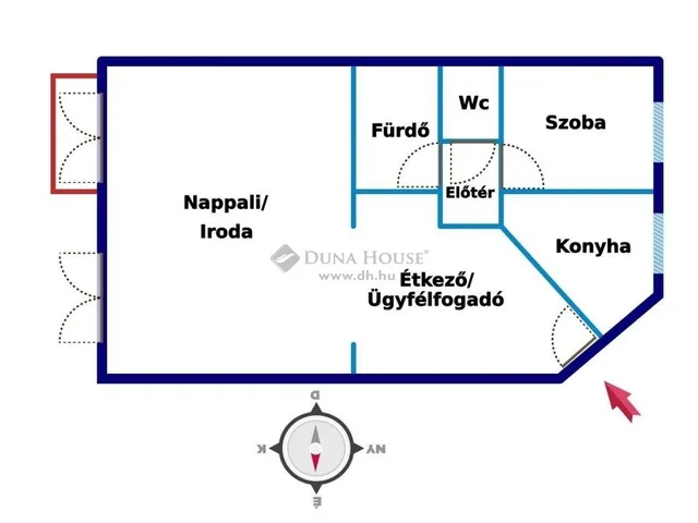 Eladó kereskedelmi és ipari ingatlan Kecskemét 65 nm