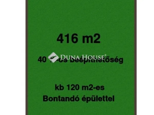 Eladó telek Kecskemét 416 nm