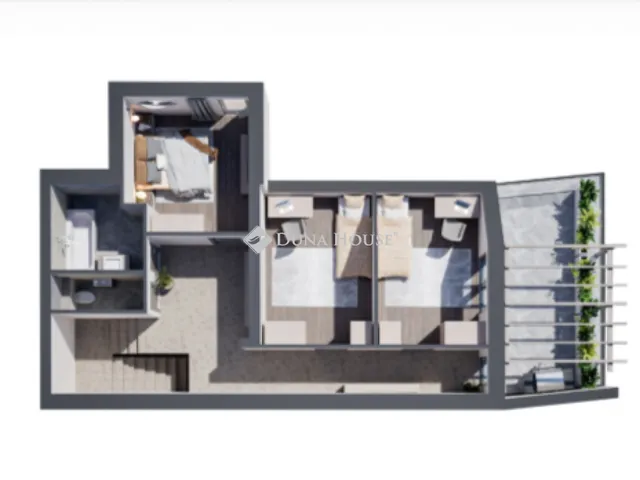 Eladó lakás Kecskemét, Belváros 61 nm