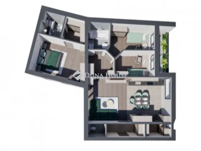 Eladó lakás Kecskemét, Belváros 61 nm