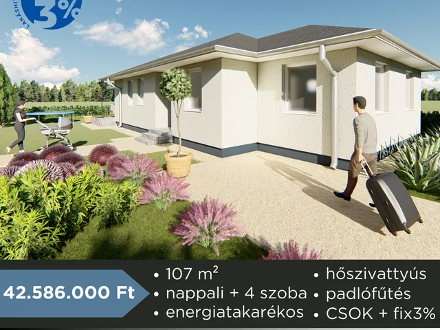 Eladó ház Kecskemét, Belváros 107 nm