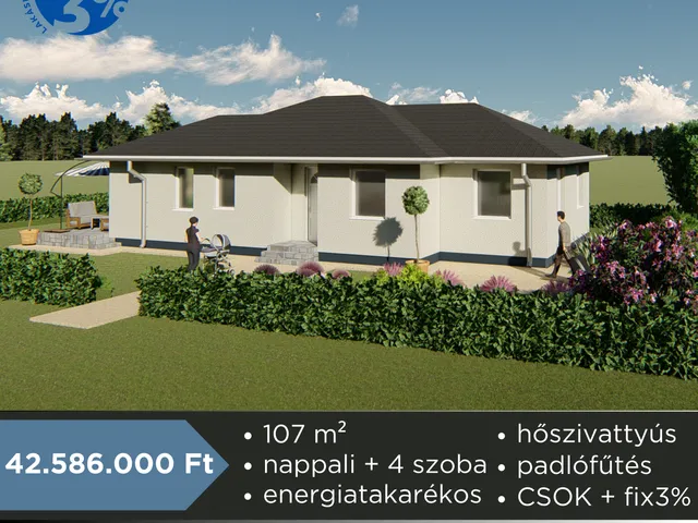 Eladó ház Kecskemét, Belváros 107 nm