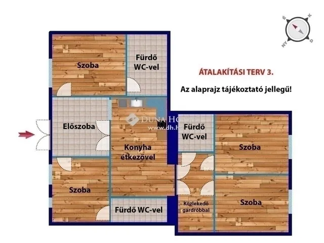 Eladó lakás Budapest V. kerület 86 nm