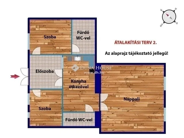 Eladó lakás Budapest V. kerület 86 nm