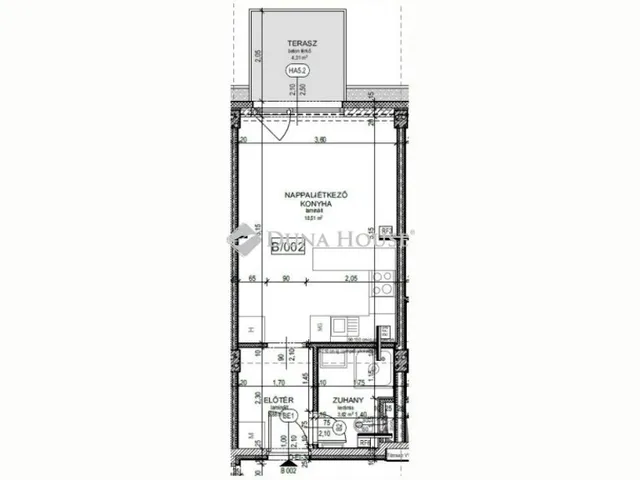 Eladó lakás Budapest VIII. kerület 28 nm