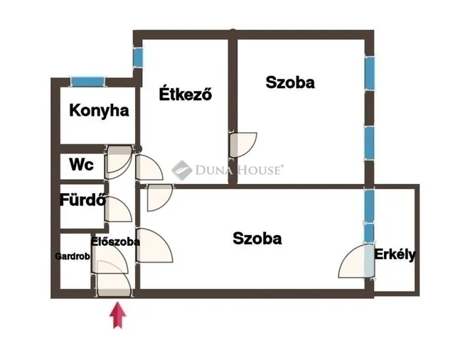 Eladó lakás Budapest IX. kerület, József Attila lakótelep 61 nm