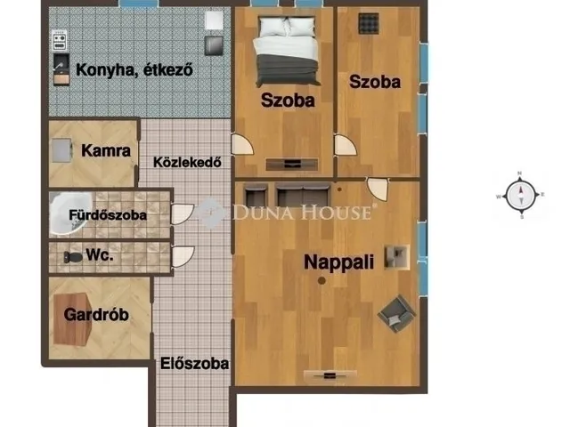 Eladó lakás Budapest XXII. kerület, Budafok 59 nm