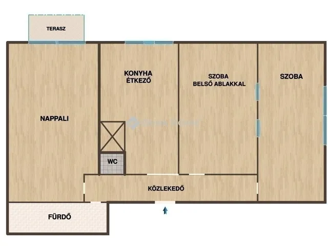 Eladó lakás Budapest XI. kerület, Albertfalva 66 nm