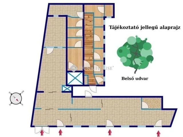Eladó kereskedelmi és ipari ingatlan Budapest IX. kerület, Belső Ferencváros 765 nm