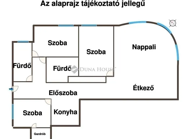 Eladó lakás Budapest XIII. kerület, Újlipótváros 85 nm