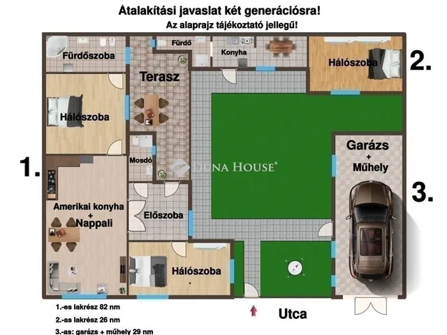 Eladó ház Budapest XX. kerület 140 nm