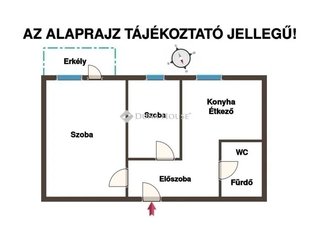 Eladó lakás Budapest XX. kerület 44 nm