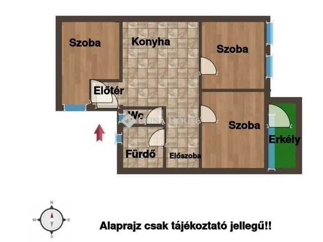 Eladó lakás Budapest XIX. kerület 60 nm