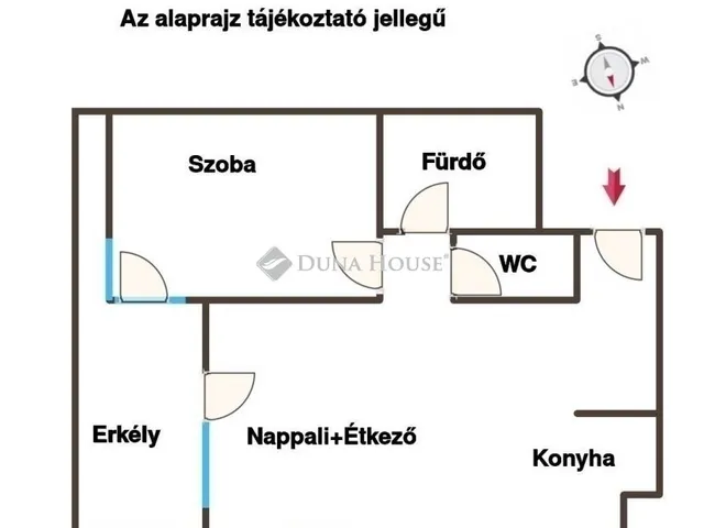 Eladó lakás Budapest XIII. kerület 53 nm
