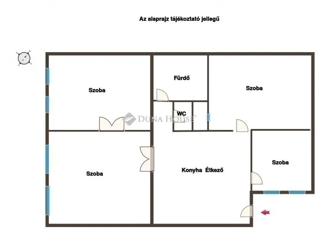 Eladó lakás Budapest VI. kerület 105 nm