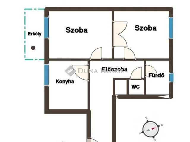 Eladó lakás Budapest XXI. kerület 55 nm