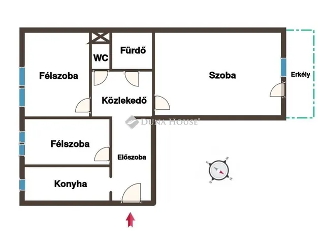 Eladó lakás Budapest XIX. kerület 53 nm