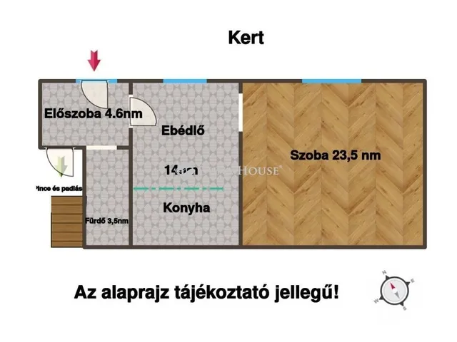 Eladó lakás Budapest XXI. kerület 43 nm
