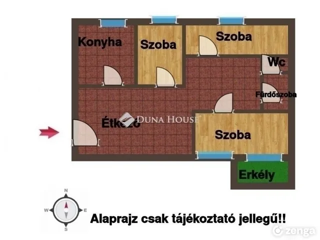 Eladó lakás Budapest XIX. kerület 53 nm