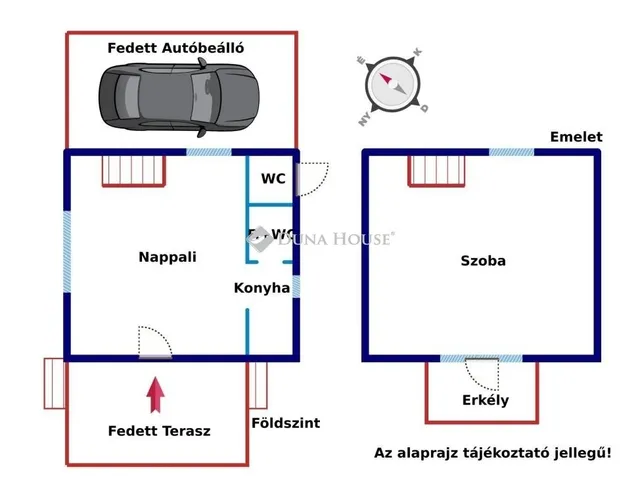Eladó ház Tápiószentmárton 57 nm