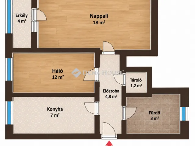Eladó lakás Budapest XVIII. kerület 46 nm