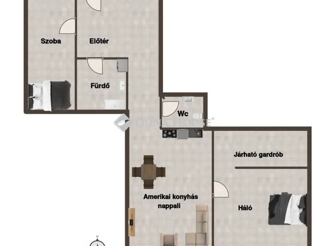 Eladó lakás Budapest XIII. kerület, Újlipótváros 71 nm