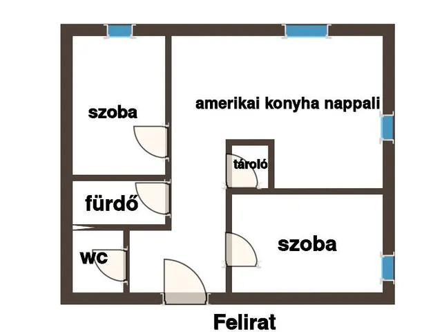 Eladó lakás Budapest XI. kerület 56 nm