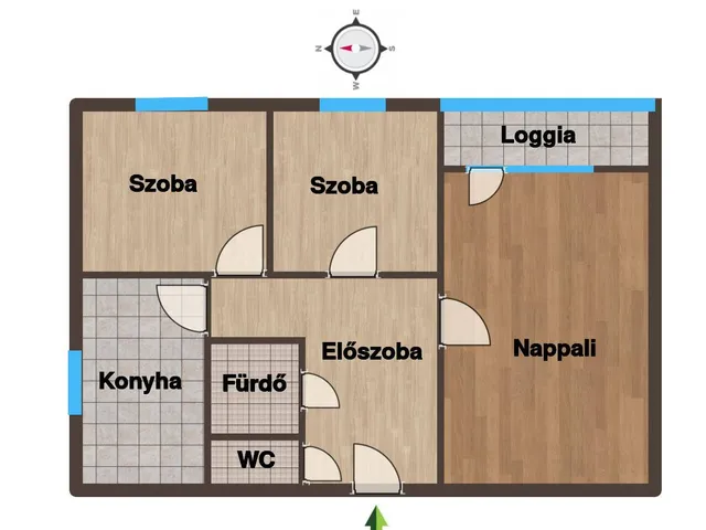 Eladó lakás Budapest XI. kerület 51 nm