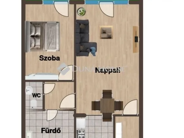 Eladó lakás Budapest IV. kerület, Megyer 47 nm