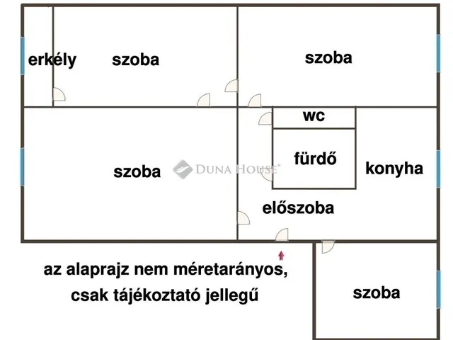Eladó lakás Budapest XV. kerület, Újpalota 69 nm