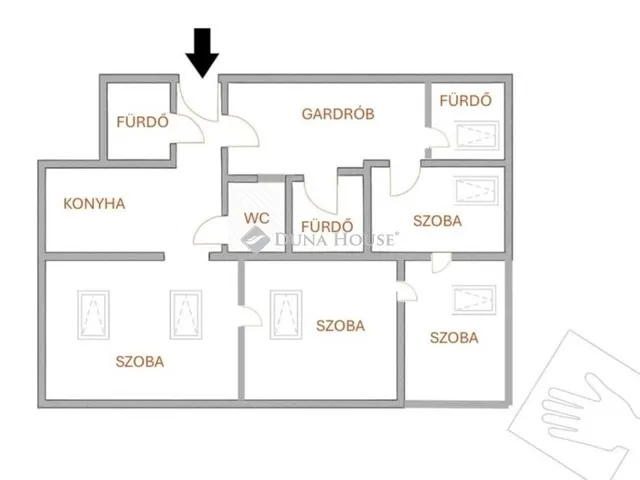 Eladó lakás Budapest XIII. kerület, Újlipótváros 60 nm