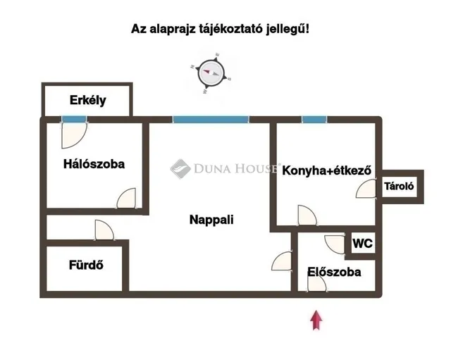 Eladó lakás Budapest XIV. kerület, Törökőr 56 nm