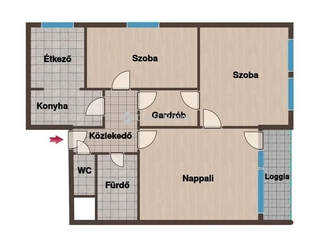 Eladó lakás Budapest II. kerület 78 nm