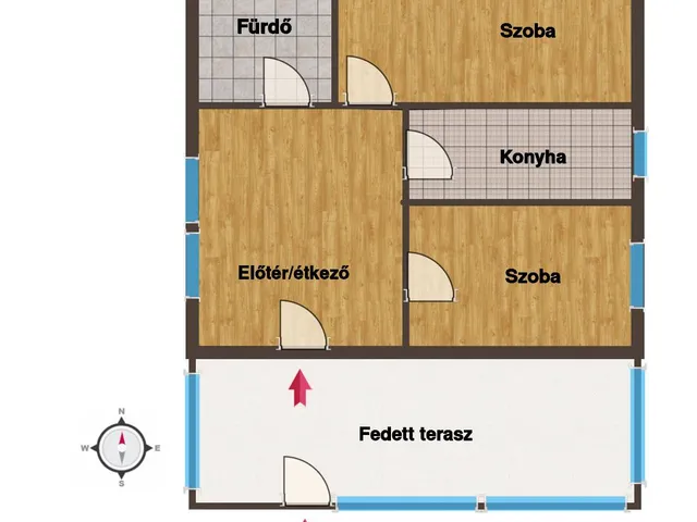 Eladó ház Budapest XXII. kerület, Nagytétény 42 nm