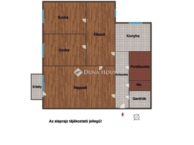Eladó lakás Budapest XV. kerület, Rákospalota 59 nm