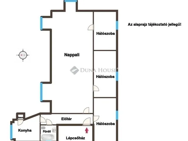Eladó lakás Budapest II. kerület 77 nm
