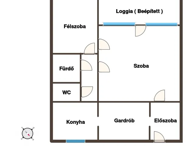 Eladó lakás Budapest XI. kerület, Őrmező 51 nm