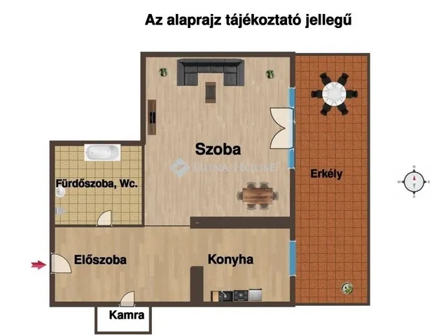 Eladó lakás Budapest XI. kerület 35 nm