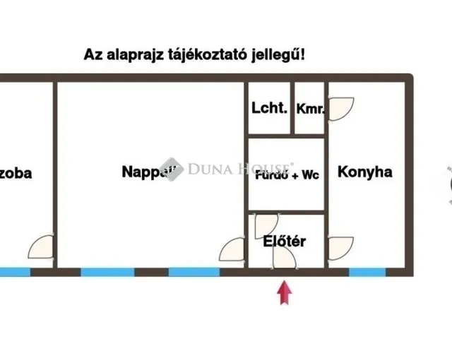 Eladó lakás Budapest VII. kerület 46 nm