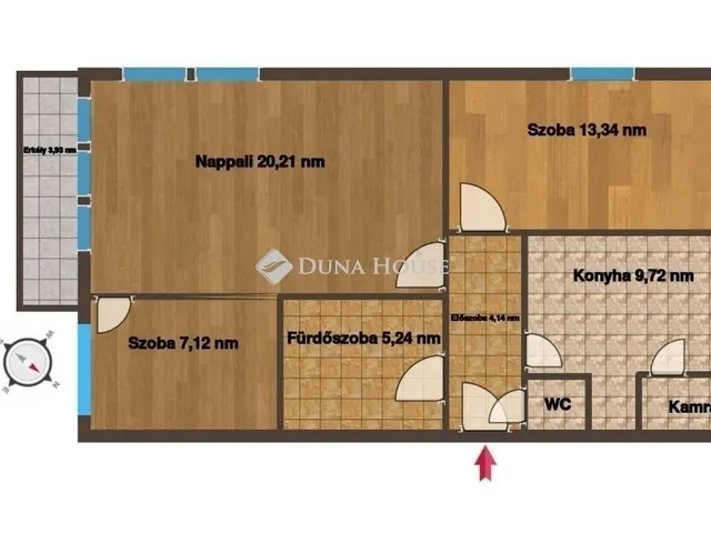 Eladó lakás Budapest II. kerület 63 nm