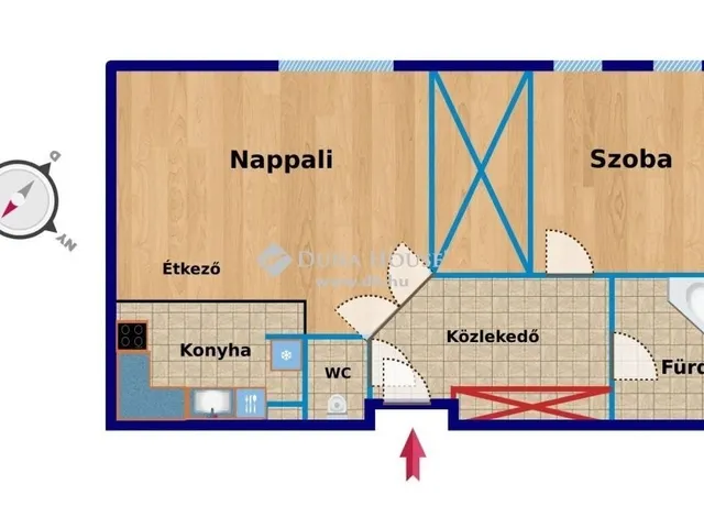 Kiadó lakás Budapest IX. kerület, Belső Ferencváros 76 nm